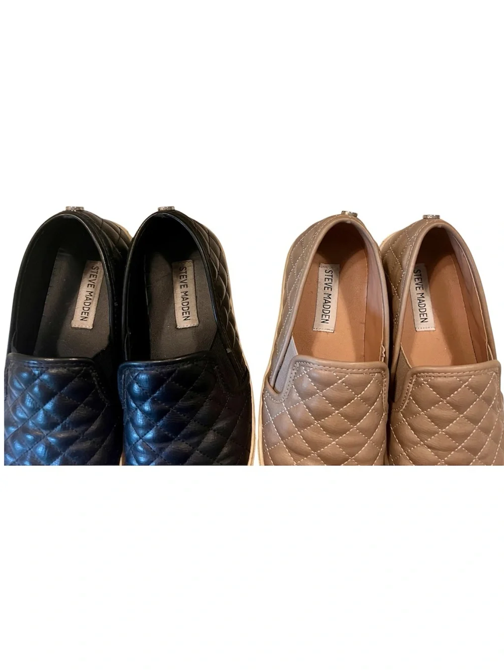 Steve Madden taupe pair